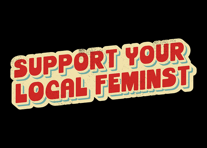 70s Feminist Retro Vintage