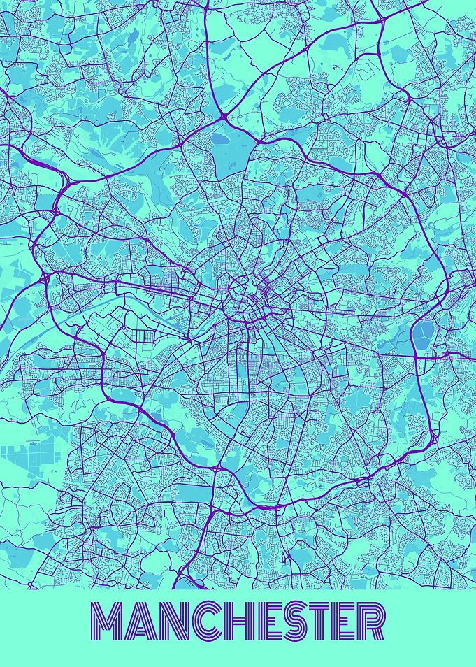 Manchester Galaxy City Map