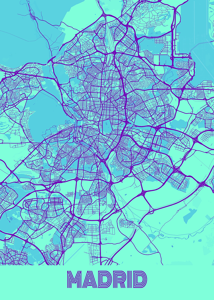 Madrid Galaxy City Map