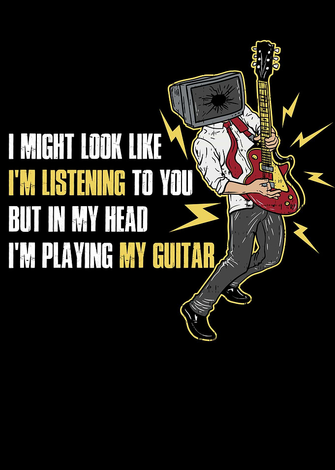 Not Listening Guitar