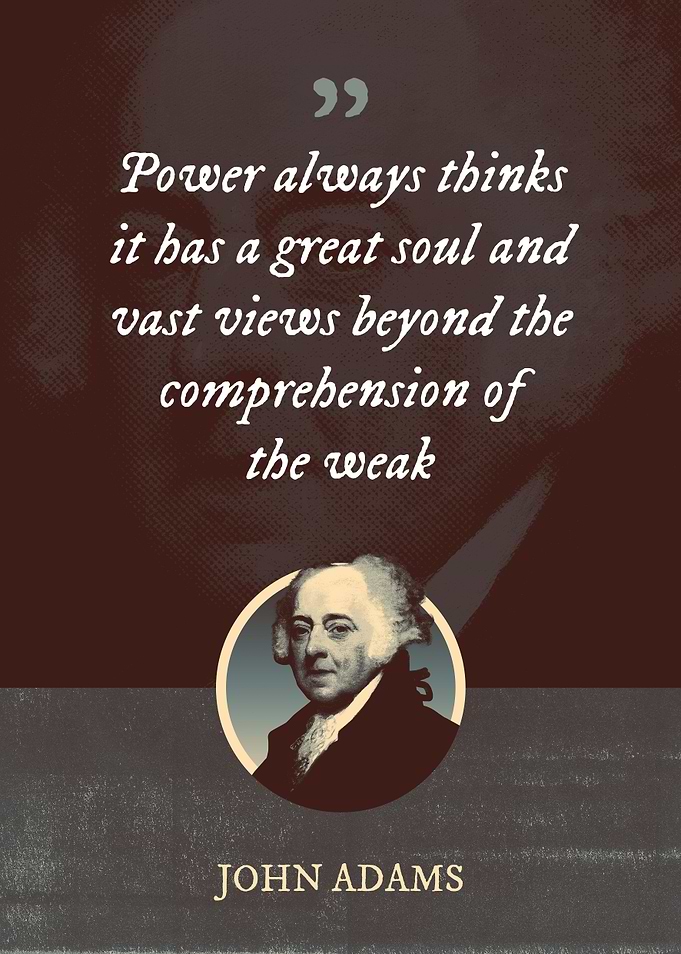 Power always thinks it has