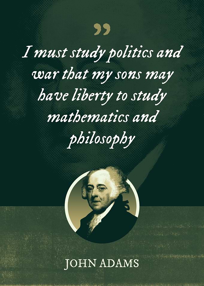 I must study politics and