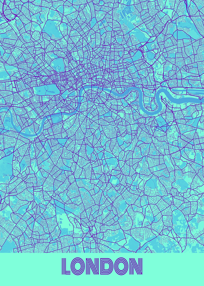 London Galaxy City Map
