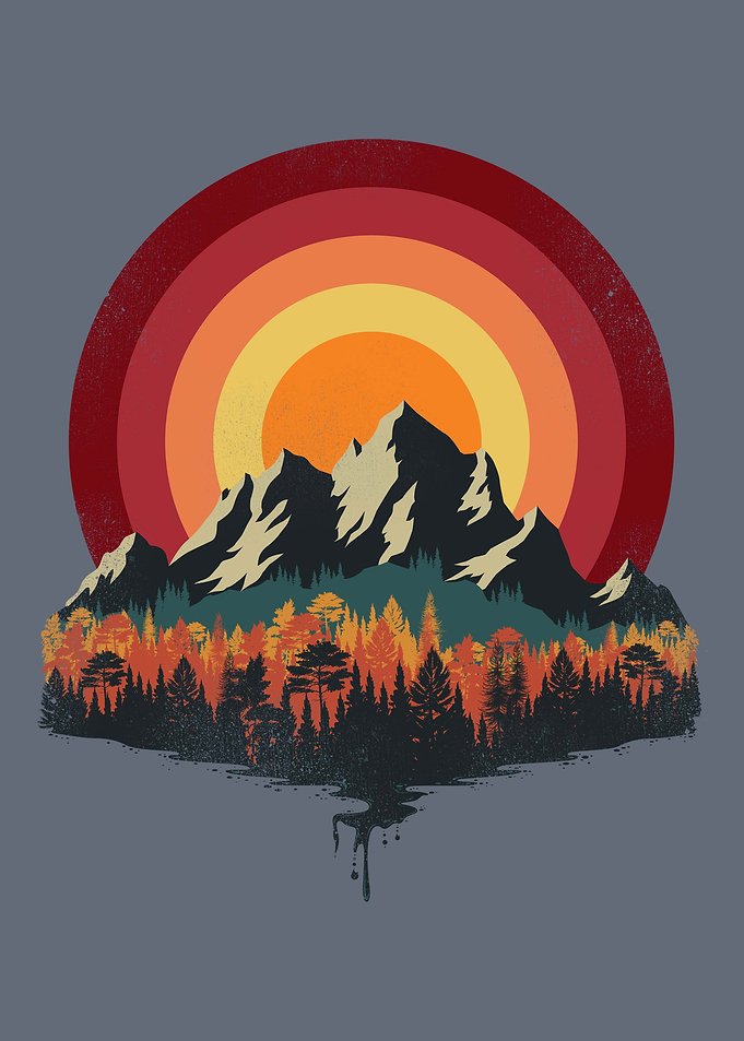 The Everest Sunset Geometr