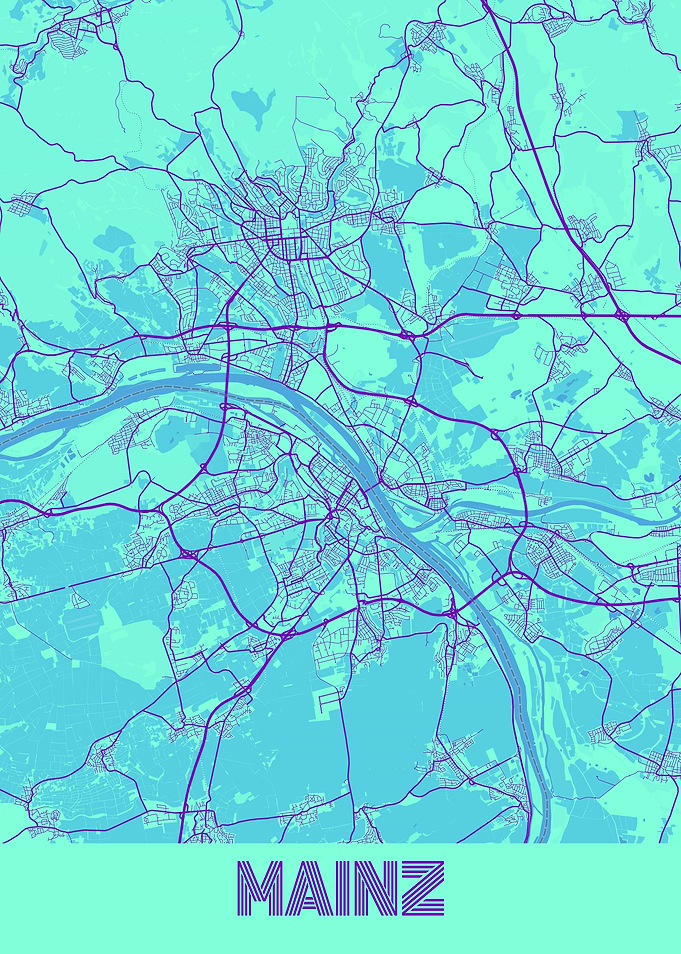 Mainz Galaxy City Map