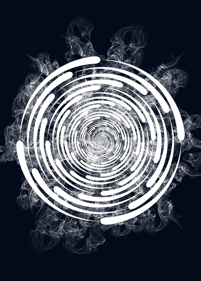 Abstract Vortex smoky