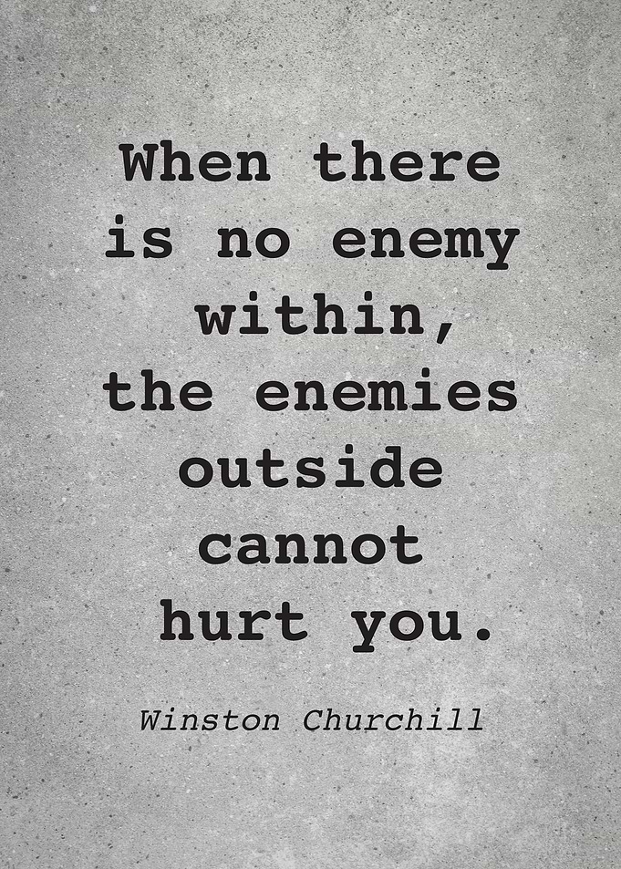 W Churchill Quote L059