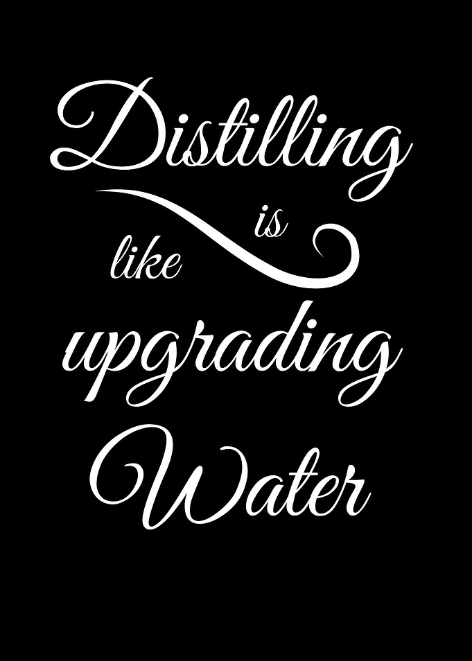 Distilling is upgrading
