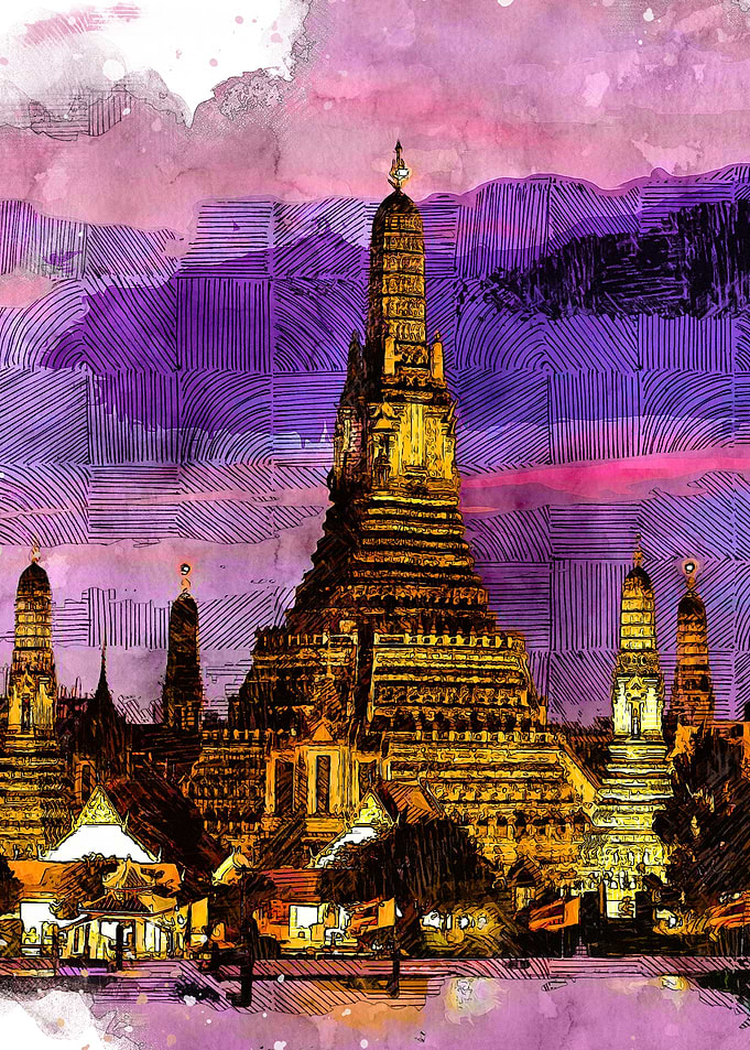 place on watercolor