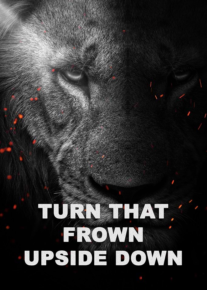 angry lion Motivation