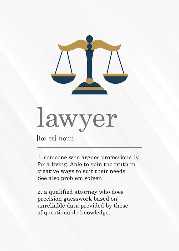 Funny Lawyer Definition