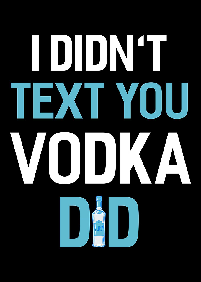 Vodka Alcohol Drinking