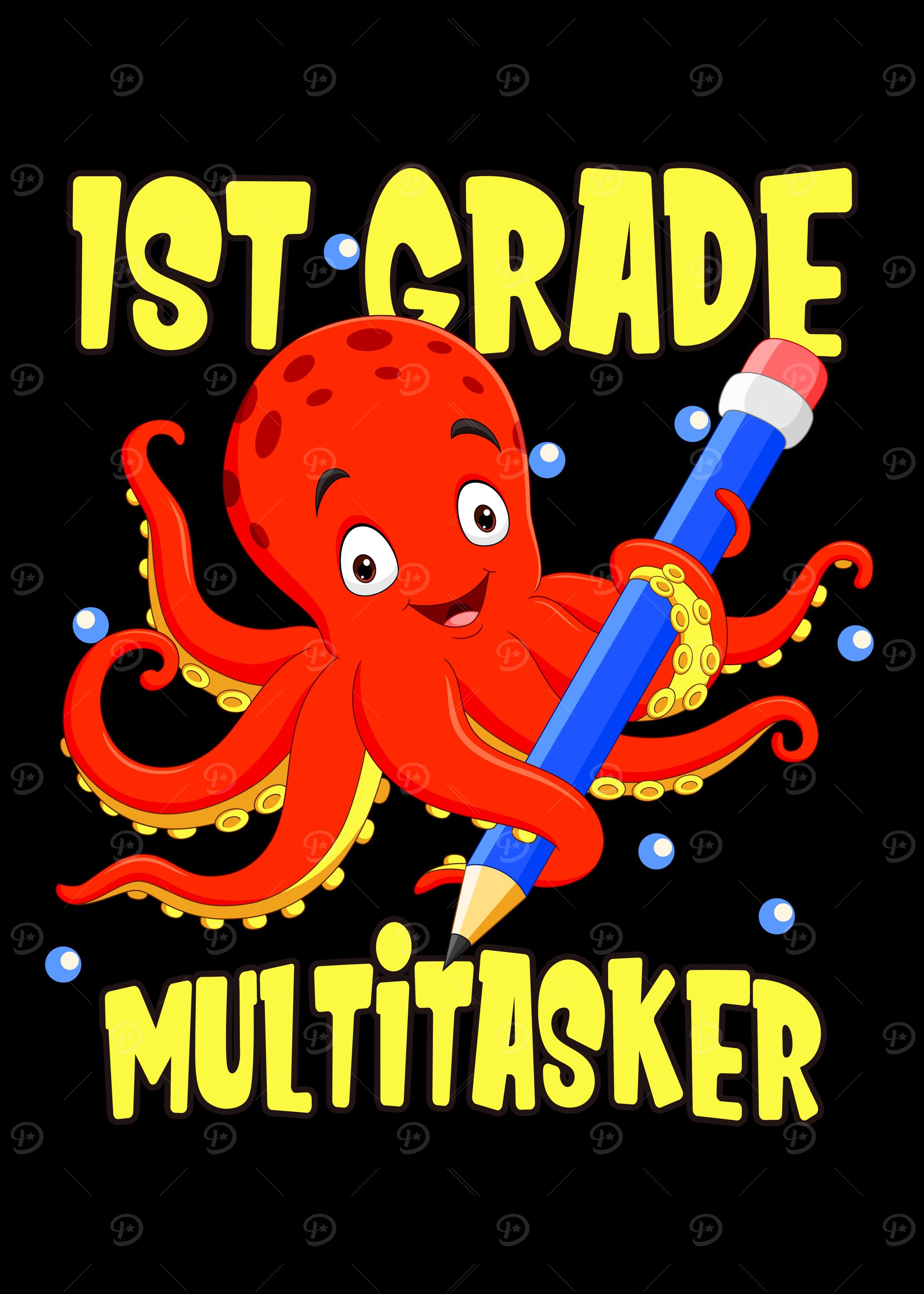 1st Grade Cute Octopus
