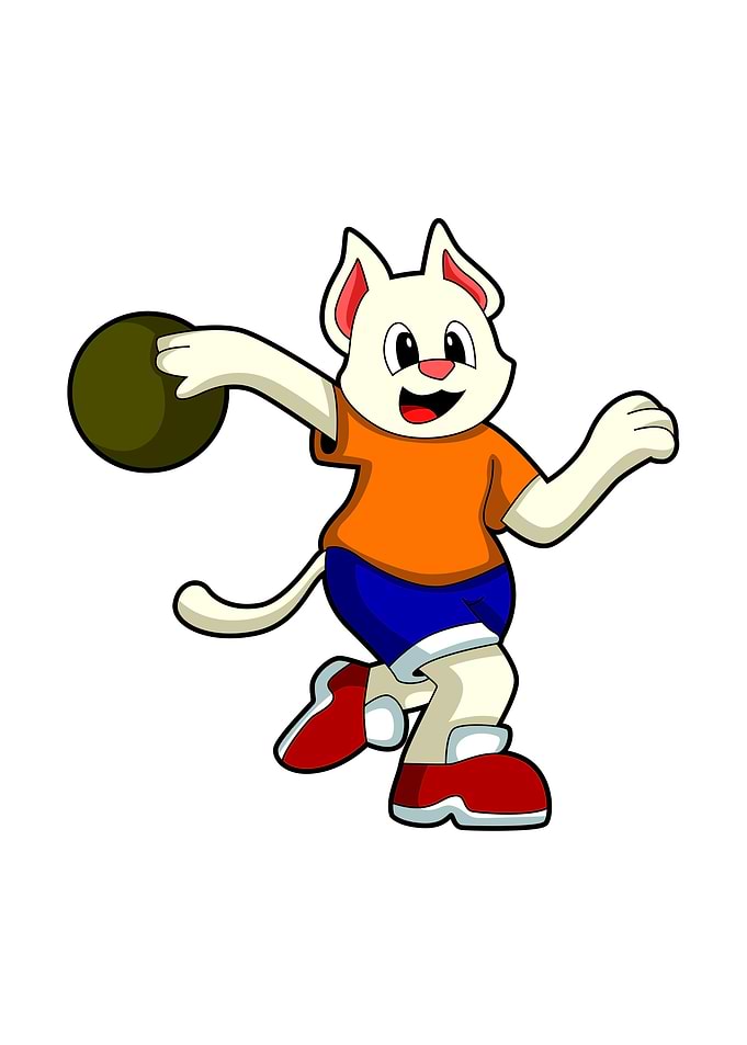 Cat Bowling Sports