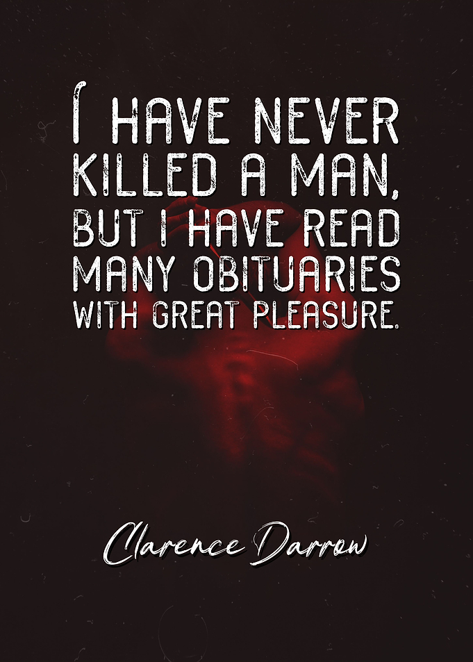 Clarence Darrow Quote 1