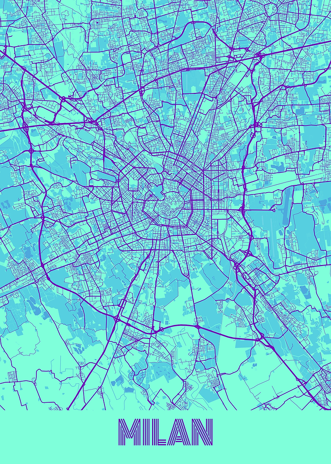 Milan Galaxy City Map