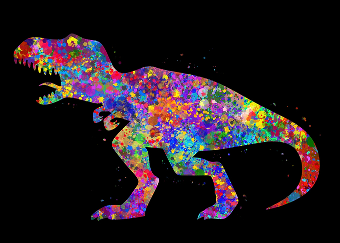 Tyrannosaurus Rex watercol