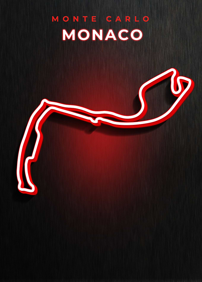 Monaco GP Circuit Layout