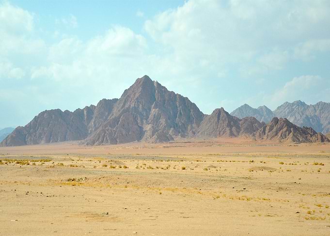 Colorful Mountains scene