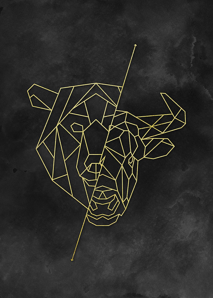Golden Bull And Bear