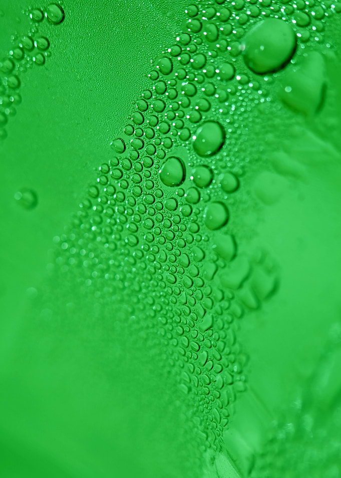 Water droplets background