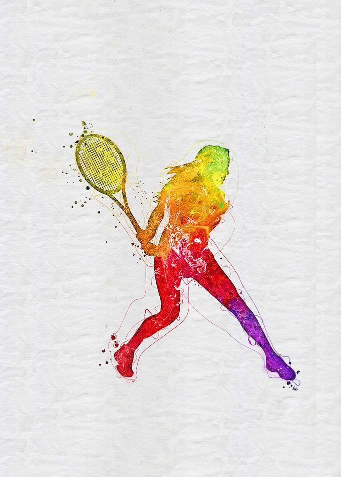 Tennis Player Girl