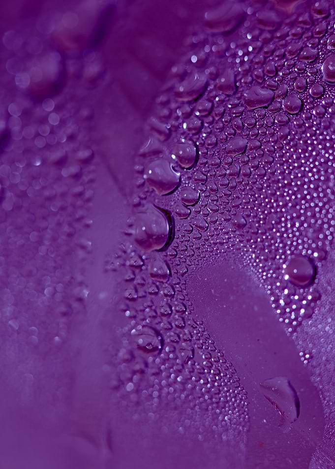 Water droplets background