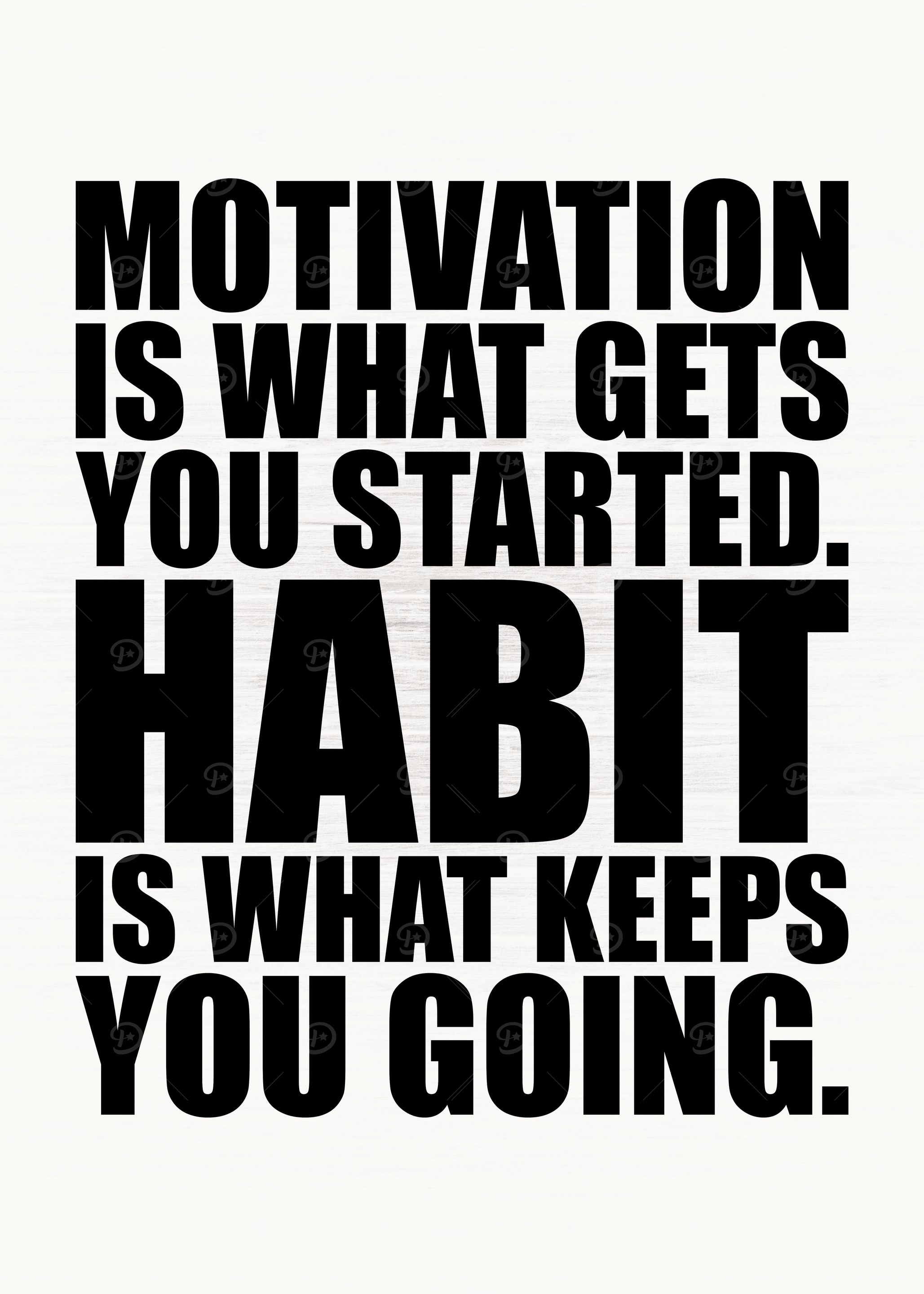 Motivation vs Habit