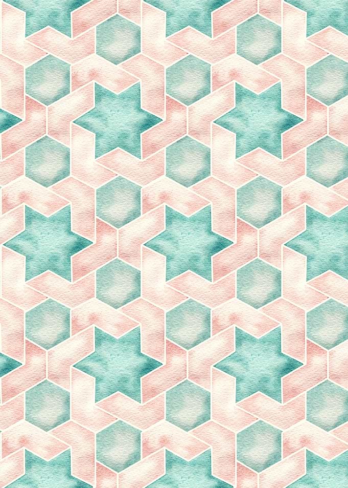 Floral Geometric Patt 35