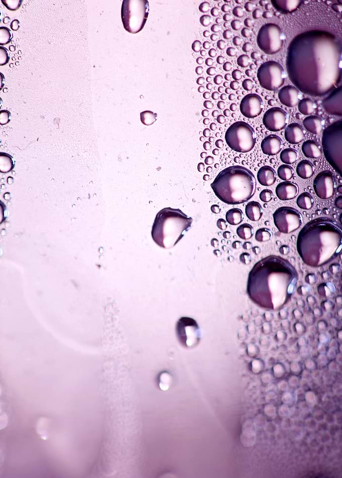 Water droplets background