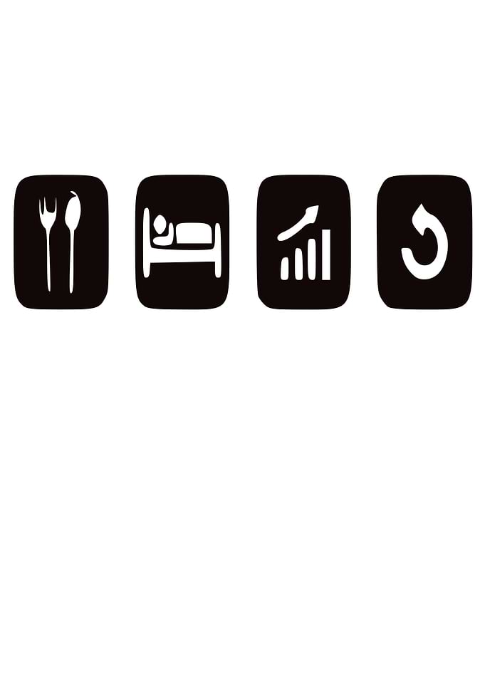 Eat Sleep Crypto Repat