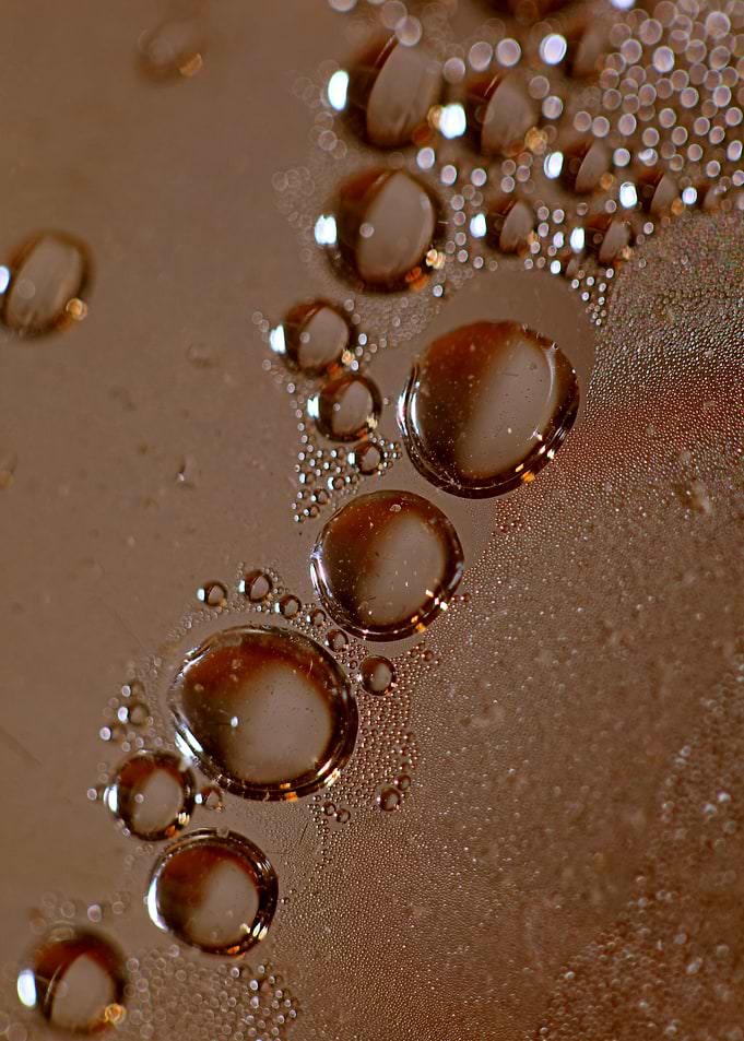 Water droplets background