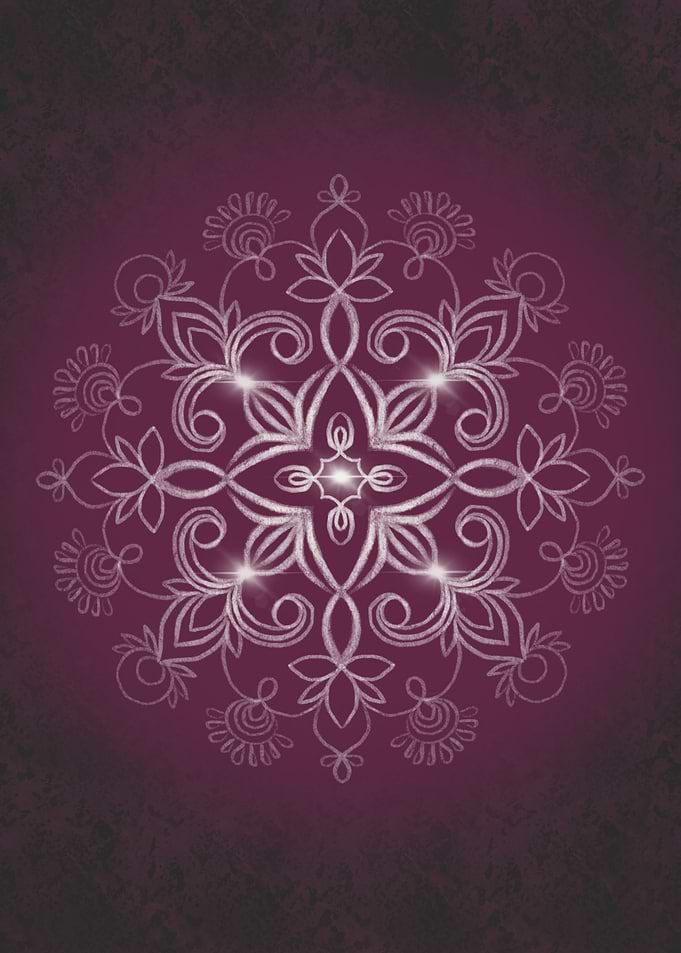 White mandala