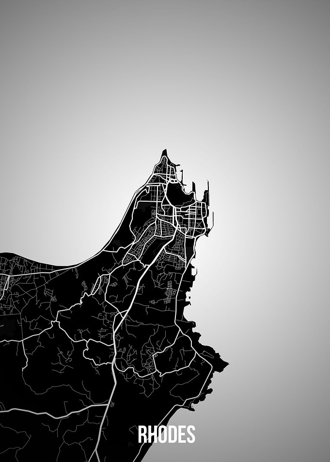 Rhodes dark map