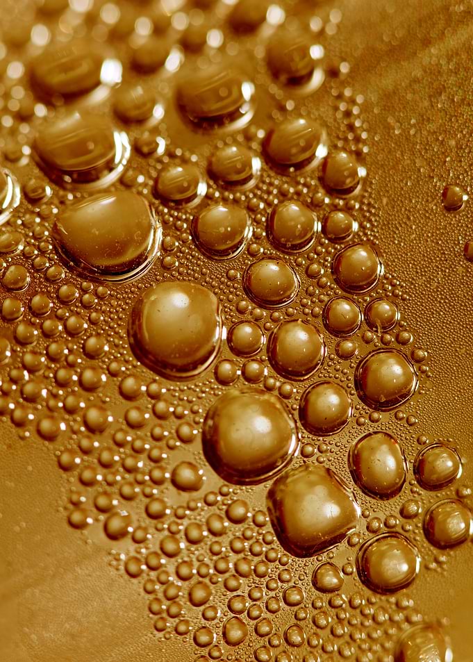 Water droplets background