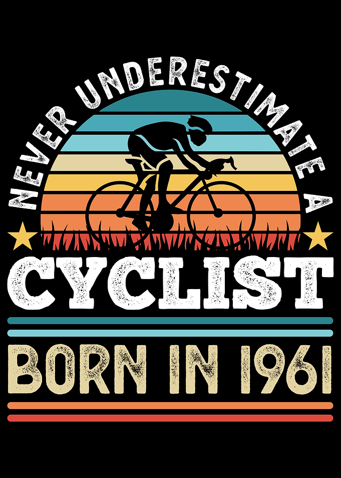 Cyclist born in 1961 60th