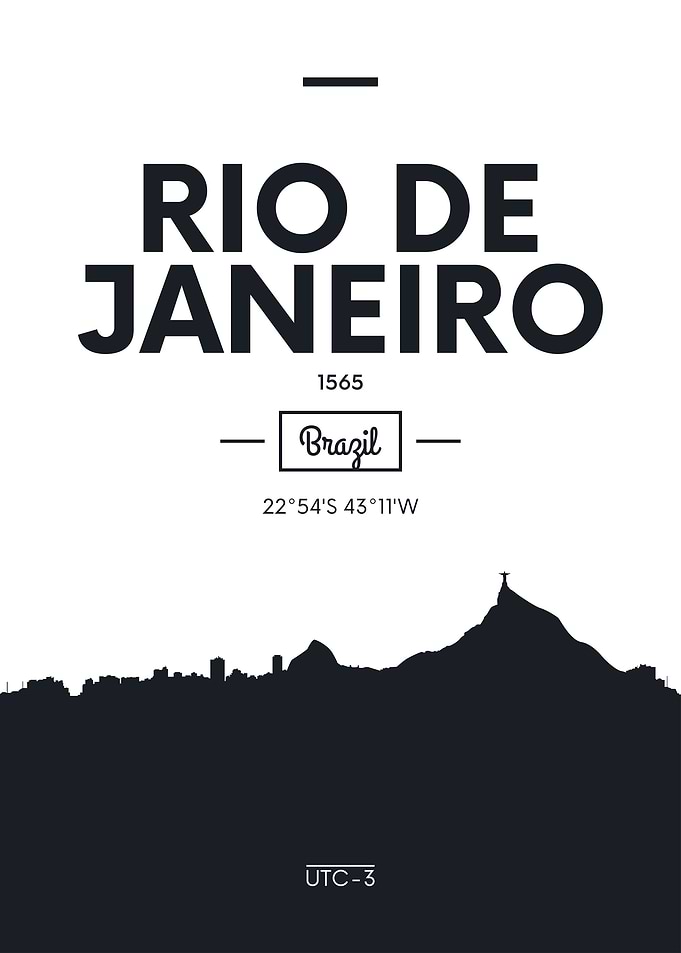 Rio De Janeiro skyline