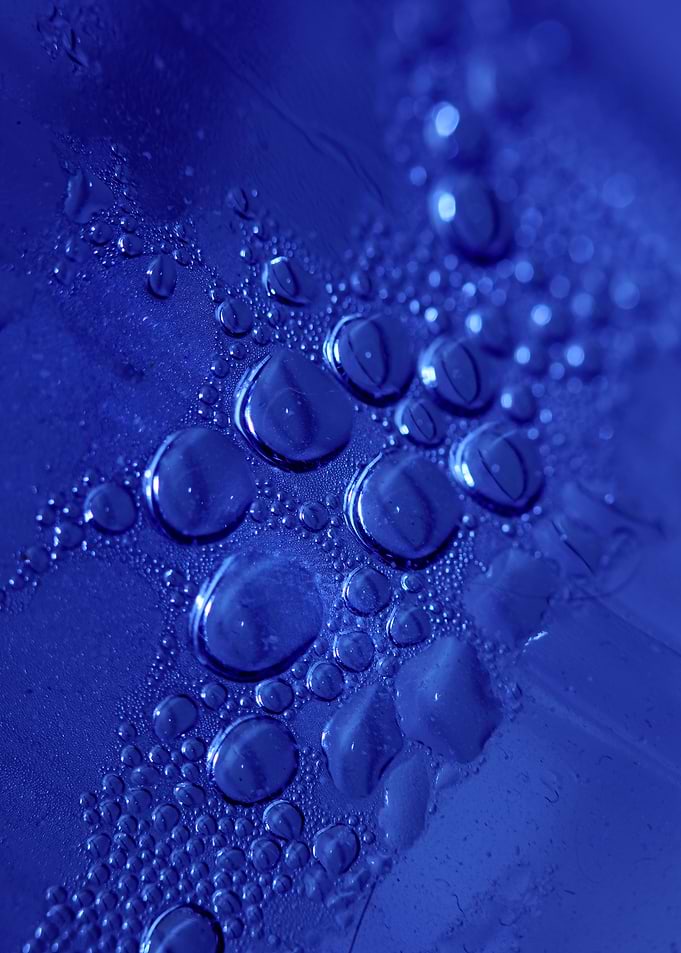 Water droplets background