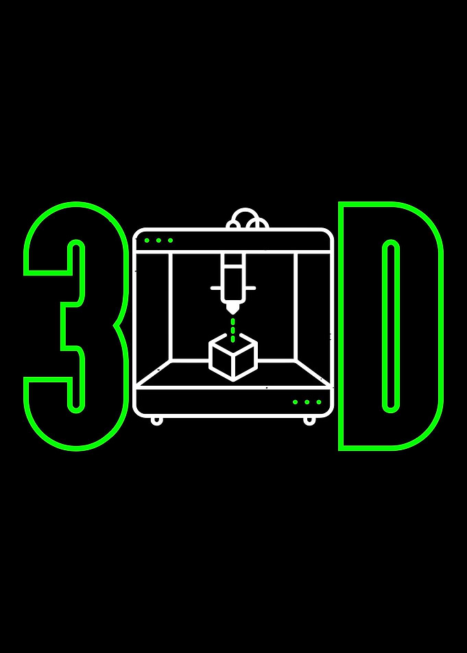 3D Printer Printing Printe