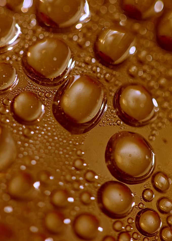 Water droplets background