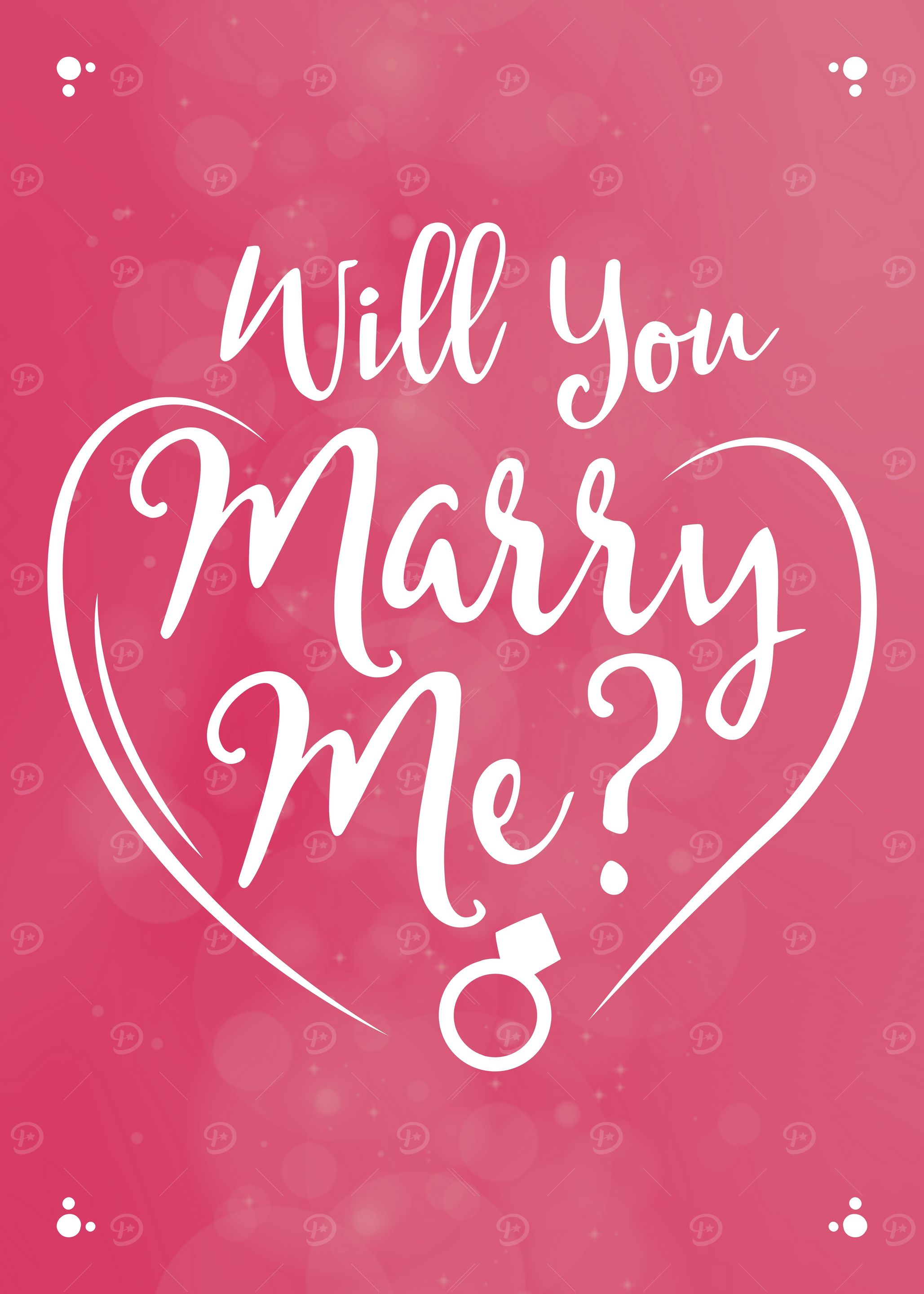 Will You Marry Me