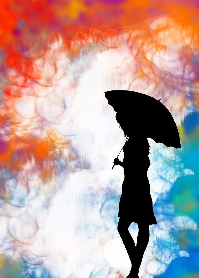 Walking girl