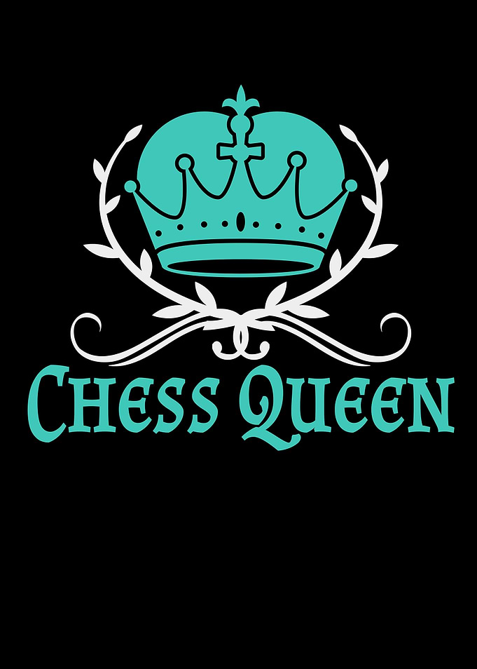 Chess Queen Player Crown