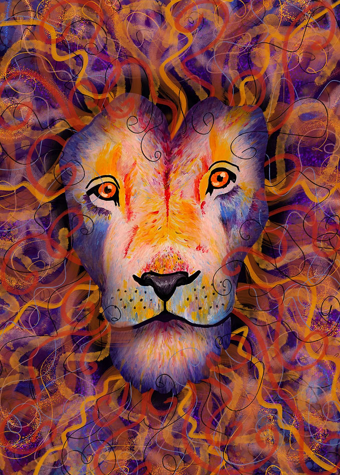 The Painted Lion