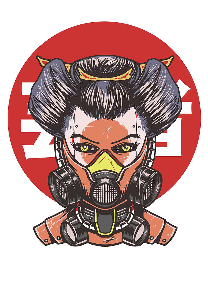 Geisha Mecha Japan