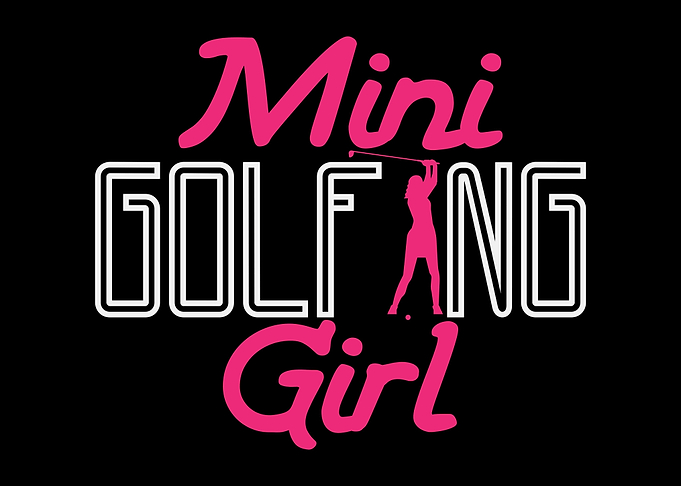 Minigolf Minigolfing Girl