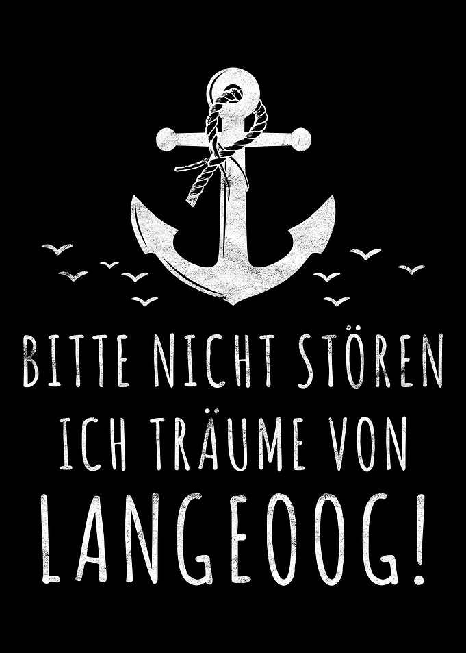Langeoog Nordsee Spruch