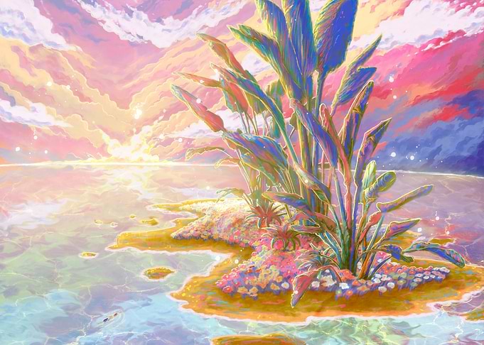 The Dawn In The Island