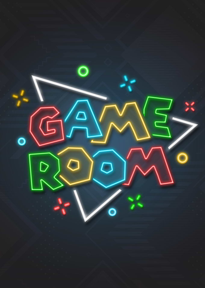 Game Room Neon Sign