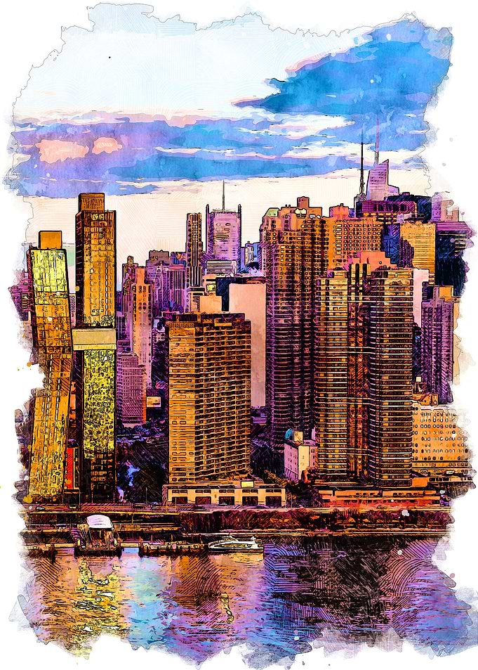 place on watercolor